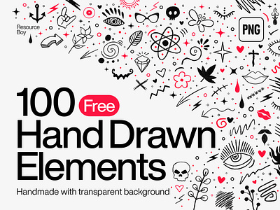 Free Hand Drawn Elements autograph design doodle download free free texture freebie freebies graphic design hand drawn marker overlay pencil png rb resource boy