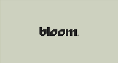 Bloom | Brand Identity 3d animation brand identity branding desig design graphic design logo logo design ui