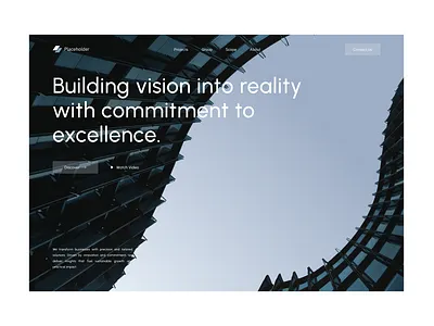 Corporate Landing Page business business web corporate corporate web design hero landing page