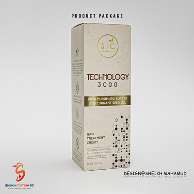 A Cosmetic Box Packaging 3d box packaging box packaging design cg render design graphic design label design mocup packaging packaging design pouch packaging product mockup product pacakge product rendering