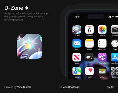 D-Zone – App Icon app icon branding design dream inspiration ios logo ui vector