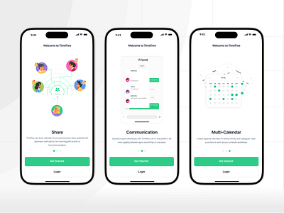 Onboarding Tree Apps 2d illustration apps branding clean design clean ui flat illustration green illustration mobile design onboarding tree walkthrough