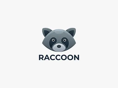 RACCOON branding design graphic design icon logo raccoon raccoon coloring grey raccoon design graphic raccoon logo