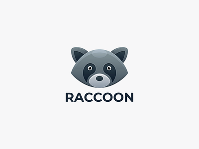 RACCOON branding design graphic design icon logo raccoon raccoon coloring grey raccoon design graphic raccoon logo