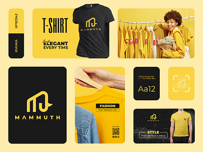 Mammuth Logo Design animal brand branding design event fashion graphic design inspiration logo mammuth modern people trend tshirt vector