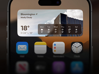 Dynamic Weather Widget