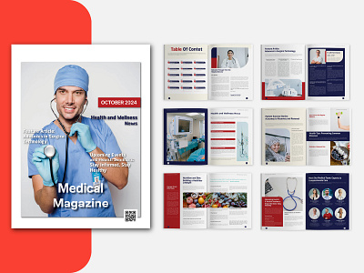 Medical Magazine Layout with Clean Style cleandesign contentdesign editorialldesign graphicdesign healtchmagazine healthcaredesign infographicdesign layoutdesign layoutinspiration magazinedesign medical design medicalmagazine minimaldesign moderndesign patienteducation printdesign printlayout professionaldesign publicationdesign typography