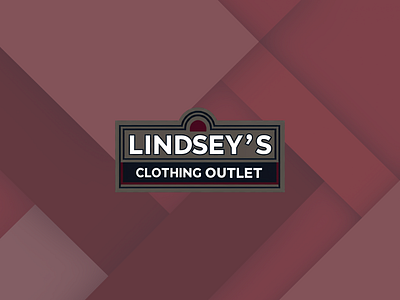 Lindsey's-Clothing-Outlet-Logo 3d ai app art branding design discount logo pricing discount logos for sale discount pricing graphic design icon illustration logo logos minimalist typography ui vector