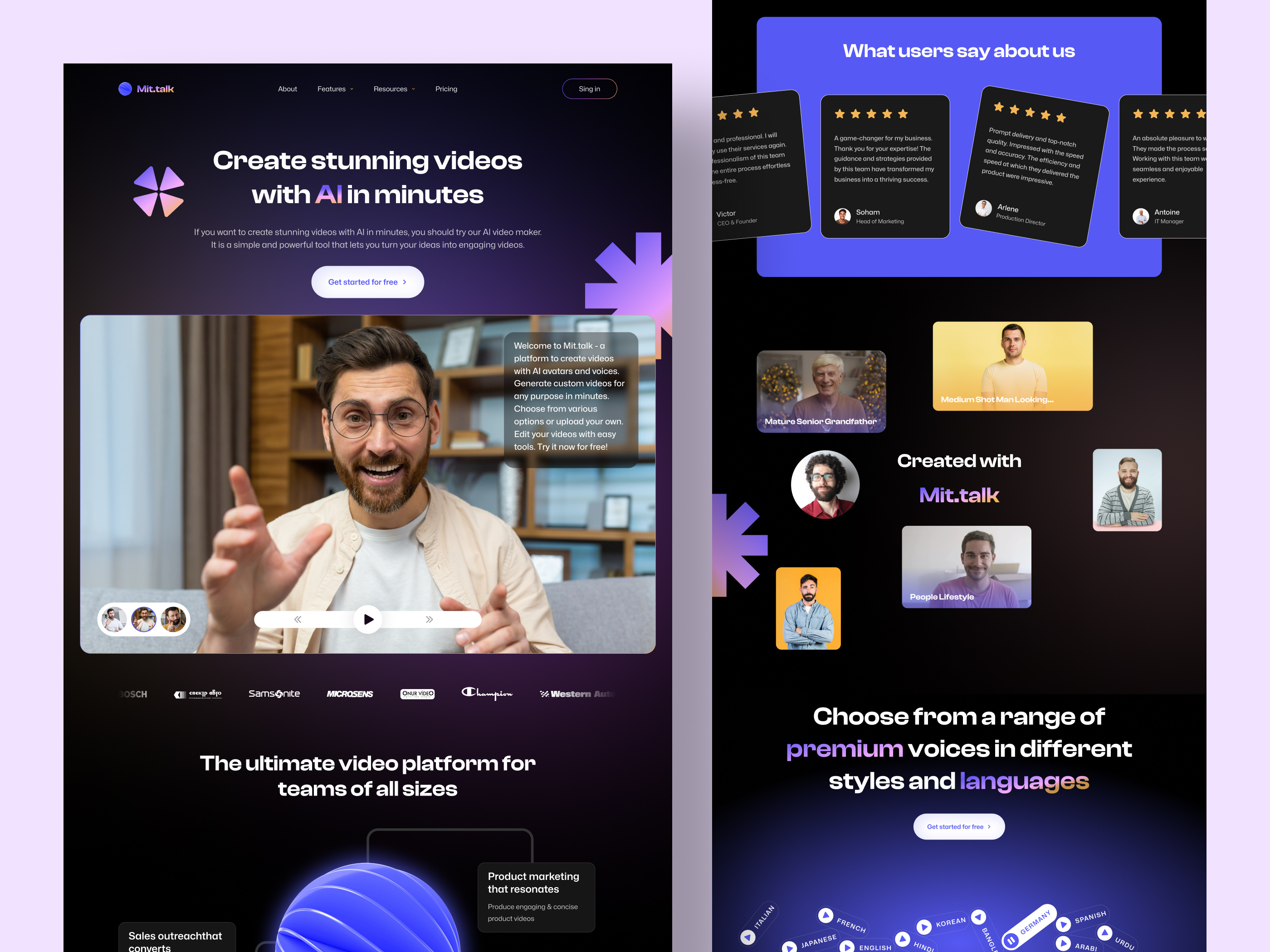 Example of Website UI/UX Redesign