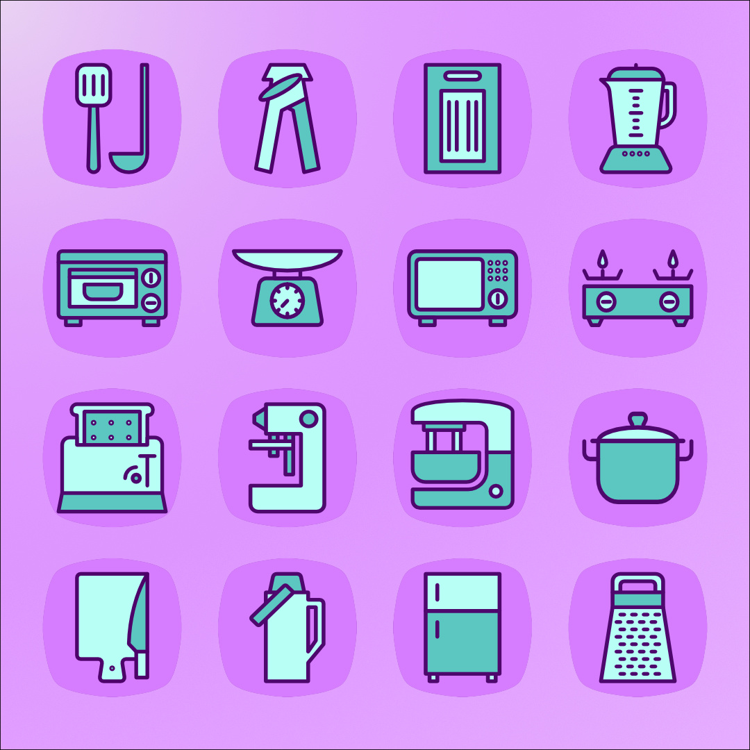 Kitchen icon design design graphic design icon icon design ui