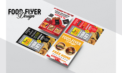 Food Flyer Poster Design branding design flyer design food flyer food flyer poster design food poster design graphic design illustration poster design typography