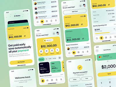 Finance Management App ( Full App ) app banking credit card defi digital banking digital payment expense management finance automation finance manager app fintech minimal design mobile app mobile banking mobile finance payment payment app payment system send money ui ux