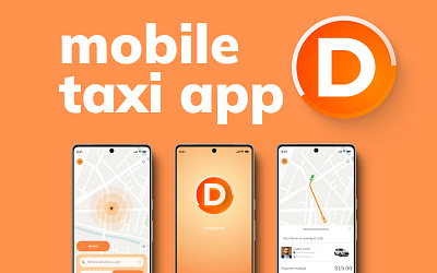 Mobile taxi app