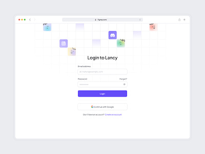 Login cool dashboard fancy login saas sign in sign up ui ui design web