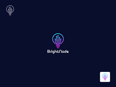 BrightNode logo,tech logo, technology logo (Unused) best logo brand logo branding branding logo bright logo bright node gadget logo idea logo logo logo design logo mark logofolio logomark new logo node tech logo technolagy logo