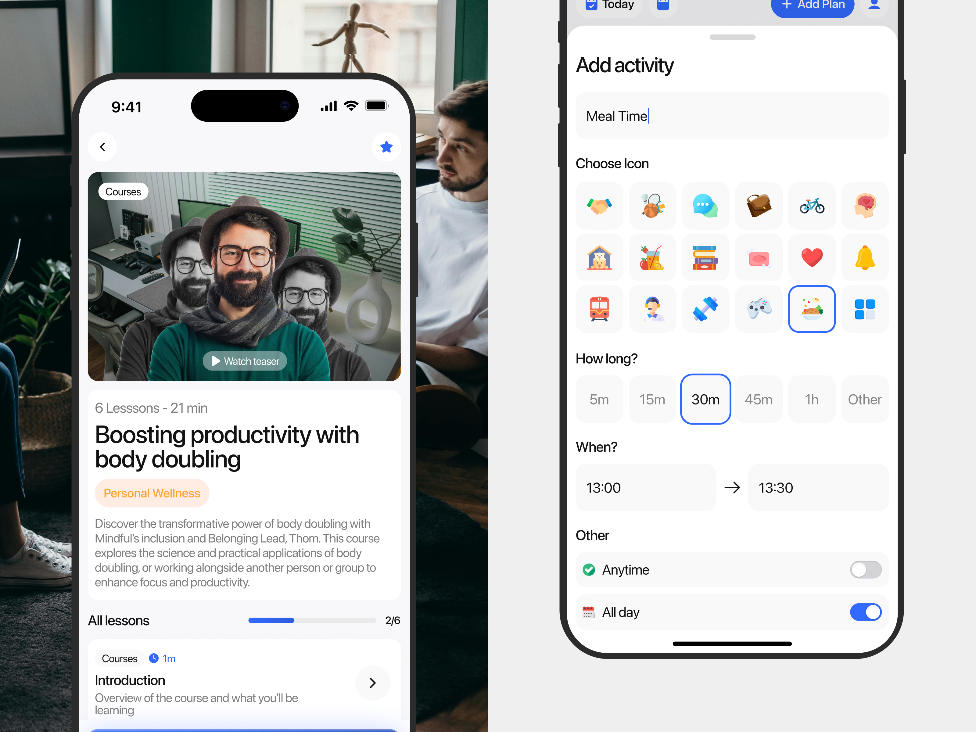 Example of Custom Mobile App Design Per Screen
