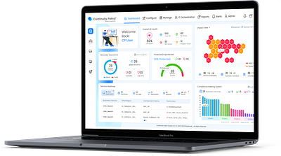 Continuity Patrol 6.0 - Dashboard design continuity patrol cp cp 6.0 dashboard design ux ux ui