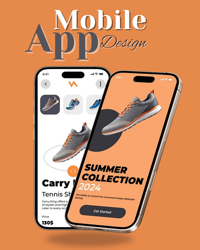 Modern and Attractive Mobile UI Design auto layout brand ecommerce app figma design figma tutorial figma ui graphic design mobile app design modern mobile app shoes app ui user interface uxdesign