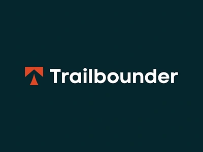 Trailbounder - Logo Design branding camp camping freelance logo design freelance logo designer letter t logo logo design minimal mountain outdoor road simple t tent trail