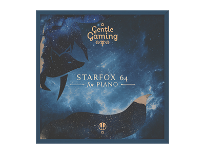 Gentle Gaming - Starfox 64 for Piano graphic design