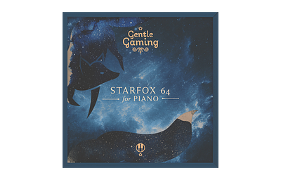 Gentle Gaming - Starfox 64 for Piano graphic design