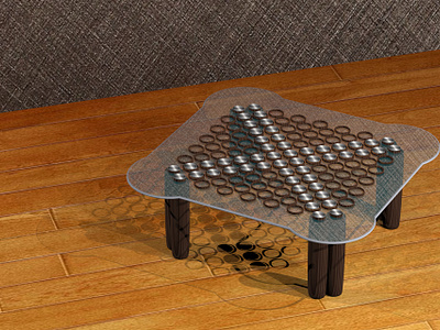 High tech table 3d design table graphic design