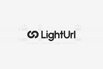 LightUrl logotype brand branding graphic design logo logotype typography