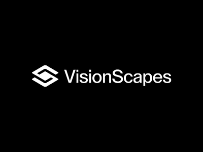 VisionScapes Logo Design architect logo geometric letter s letter v logotype minimalist timeless vision logo