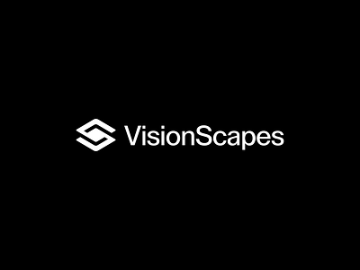 VisionScapes Logo Design architect logo geometric letter s letter v logotype minimalist timeless vision logo