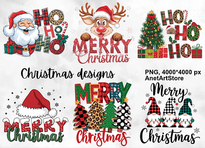 Christmas Merry Christmas Santa 3d animation app branding design graphic design illustration logo motion graphics typography ui ux vector