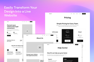 Holykit - Elementor Pro Template Kit elementor elementor kit elementor pro landing page saas template kit wordpress