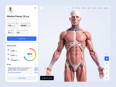 Doctor’s Dashboard Design Concept biotech chek in clinic doctor health health tracking healthcare healthcare website healthtech hospital med website medical care medical tracking app medical website medicine online medicine web web design website wellness