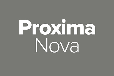 Proxima Nova Condensed elegant font industrial font neutral font progressive font sharp font