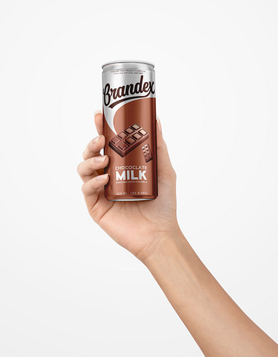 Brandex Banana Milk 250ml - Packaging Design freepik