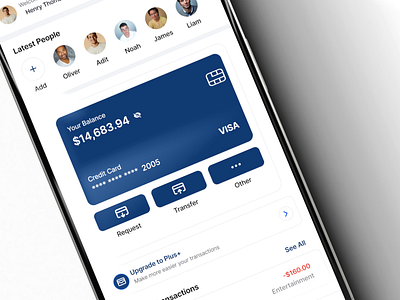 Banking Mobile App bank design mobile app payment ui ux