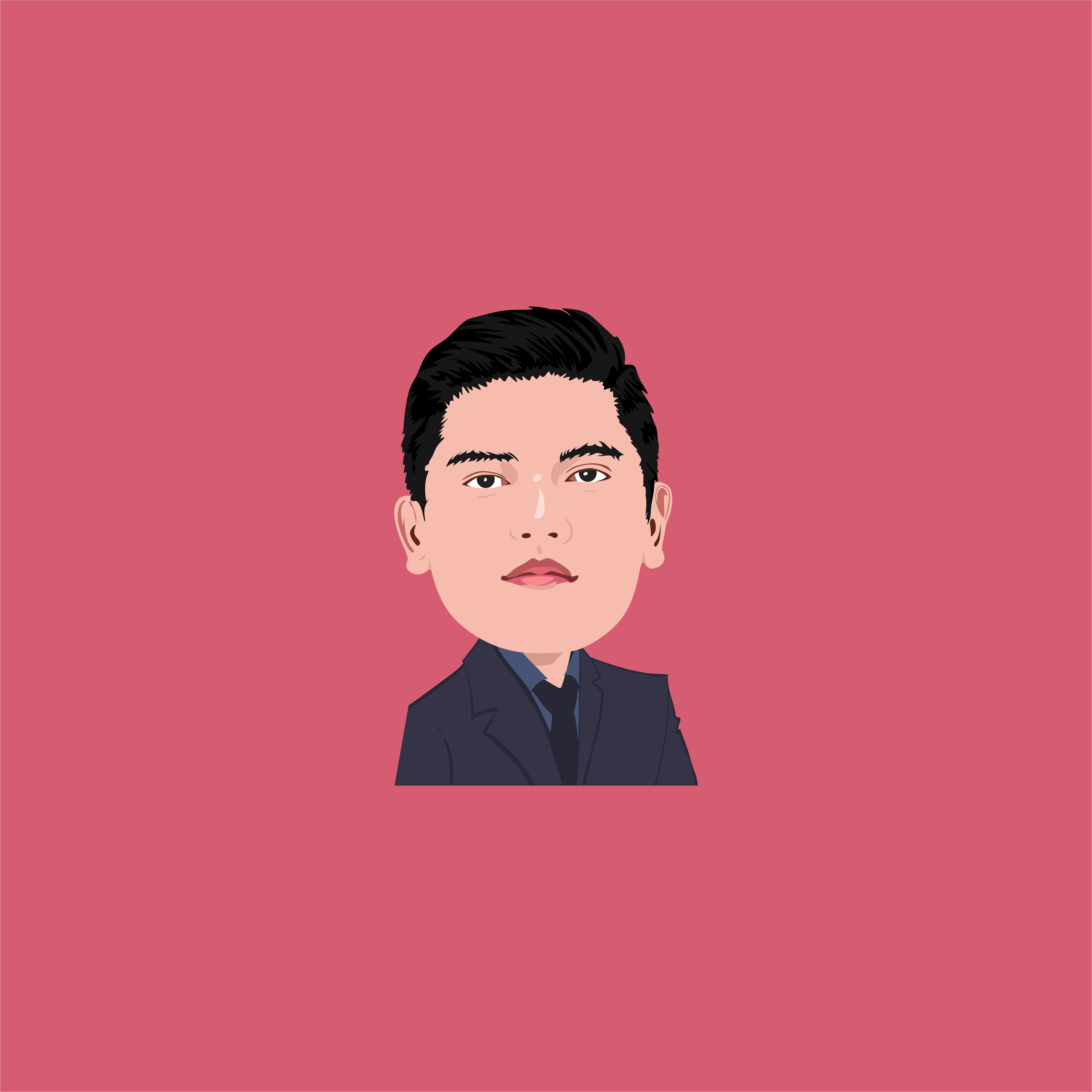Example of Caricature Gibli Design