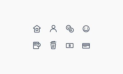 ForCouples icon design icon minimal ui