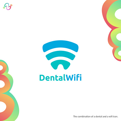 Dental Wifi Logo brand design brand designer connect cyber dental dentist dentistry hotspot internet logo design logo designer logo for sale logo idea logo inspiration logomark logotype teeth tooth wifi zzoe iggi