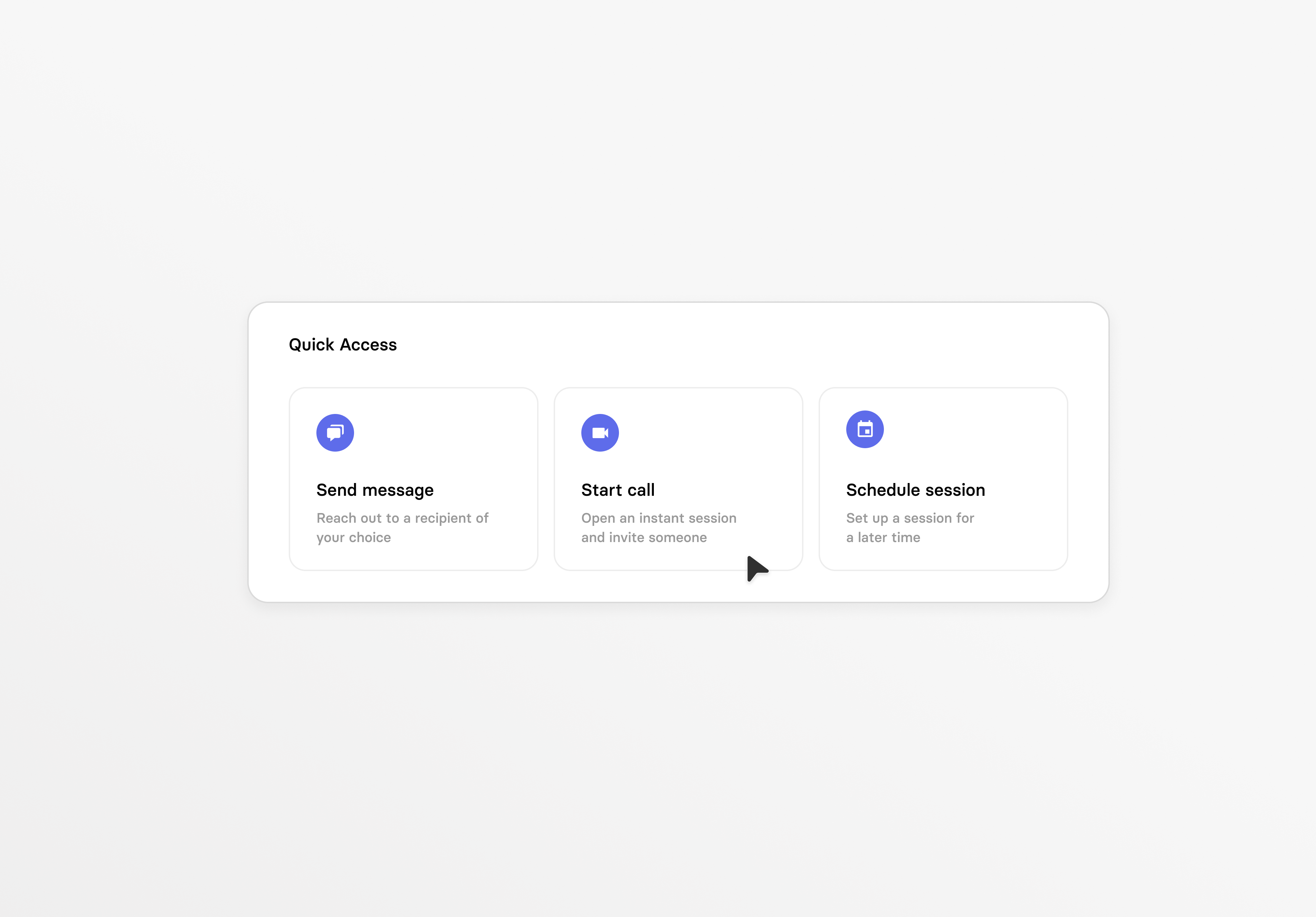 Daily Sketch 43 | Quick Access Menu animation branding challenge design figma graphic design illustration logo ui vector