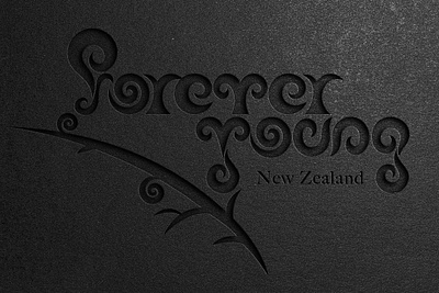 Forever Young_New Zealand branding design graphic design key visual logo typography