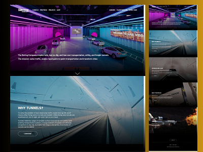 THE BORING COMPANY WEBSITE DESIGN landing page design web 3 website web app design web design web desing web site web3 web3 design web3 landing page web3 startup webdesign webdevelopment weblanding website website design website designer website desing website landingpage design website security well being