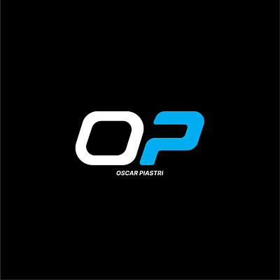 Oscar Piastri - F1 Racing Driver Logo branding graphic design logo marketing motion graphics