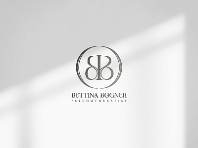 Logo Design for Bettina Bogner graphic design health brand health design health logo icon deisgn lettermark logo logo design luxurious luxury minimal modern psychotherapist psychotherapist logo