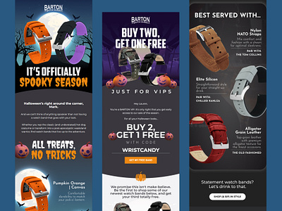 Halloween Email Design by Flowium email campaign email design email marketing email template halloween newsletter newsletter design