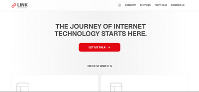 Link Technology website design web website