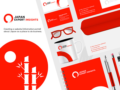 Brand Identity - Japan Expert Insights brand expert brand guideline brand identity brand style guide branding expert guide identity insights japan logo red