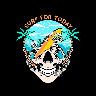 SURF FOR TODAY app branding design graphic design illustration logo typography ui ux vector