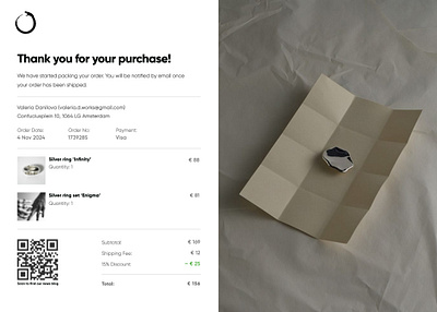 Daily UI #017: Purchase Receipt daily ui ui