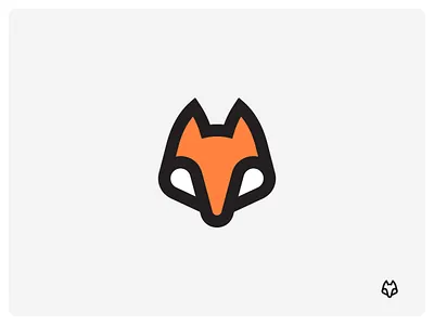 Fox brand branding design fox identity logo mark minimal