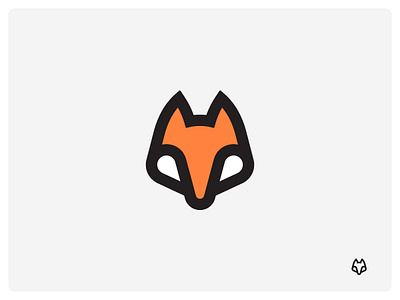 Fox brand branding design fox identity logo mark minimal